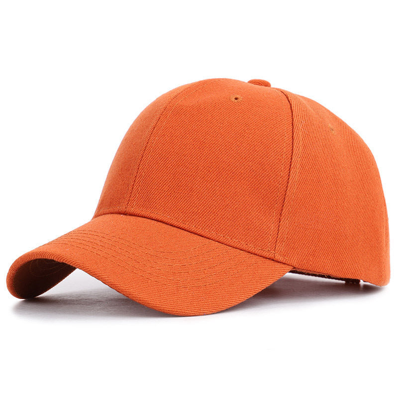 Candy Color Outdoor Casual Solid Color Peaked Baseball Cap