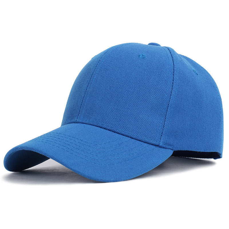 Candy Color Outdoor Casual Solid Color Peaked Baseball Cap