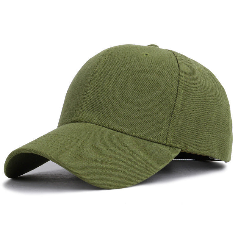 Candy Color Outdoor Casual Solid Color Peaked Baseball Cap