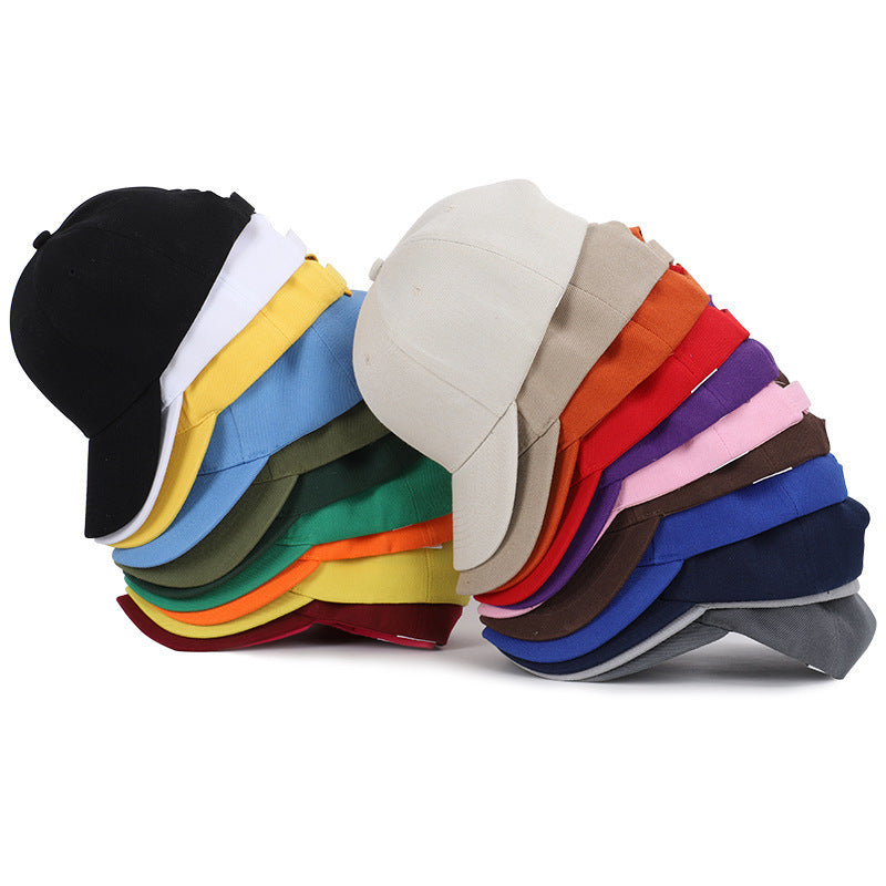 Candy Color Outdoor Casual Solid Color Peaked Baseball Cap